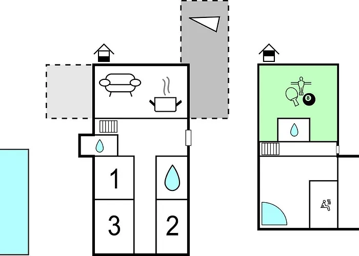 בית נופש Gorgeous Home In Pokrovnik With Wifi *